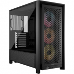Corsair PC Case | Frame 4000D RS ARGB Modular | Black | Mid-Tower