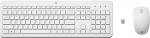 HP 230 - Keyboard and mouse set - wireless - 2.4 GHz - Eng/Est - white