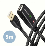 CABLE USB2.0 A-M/A-F ACTIVE/5M ADR-205 AXAGON