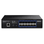 TRENDnet TL2-F7120 12 Port Switch, 10G Layer 2 Managed SFP+