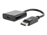 GEMBIRD AB-DPM-HDMIF-002 Displayport male to HDMI female adapter 10cm black blister