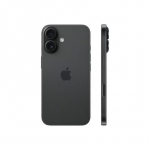 Apple | iPhone 16 | Black | 6.1 " | Super Retina XDR | 2556 x 1179 pixels | A18 | Internal RAM 8 GB | 128 GB | Dual SIM | 4G | 5G | Main camera resolution 48+12 MP | Secondary camera resolution 12 MP | iOS | 18