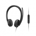 Lenovo Wired VoIP Headset 5000 (Teams) | Built-in microphone | USB Type-A, USB Type-C | Black 4XD1R88995