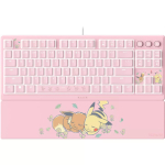 Razer Ornata V3 Tenkeyless | Gaming keyboard | Wired | US | Razer Mecha-Membrane Switches | Wrist Rest | Pikachu Eevee Edition