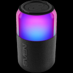 portable speaker SVEN PS-130, red, power output 10W (RMS), TWS, Bluetooth, USB, lithium battery