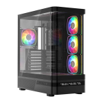 MODECOM Volcano Volcano AQ200 ARGB Midi Black