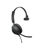 Jabra Evolve2 40 SE Headset Wired Head-band Office/Call center USB Type-C / USB Type-A Black PERJABSLU0083