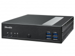 Shuttle XPC slim Barebone DL40N, Intel N150, 1x DDR5, 2x LAN (2x 2.5Gbit), 2xCOM,1xHDMI,1xDP, 1x VGA, fanless, 24/7 permanent operation