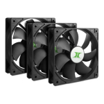 Inter-Tech IPC Fan Set 120mm (schwarz, 120 mm)