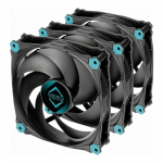 K ICEBERG THERMAL IceGALE Silent PWM-120mm Black (3er Pack)*