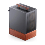Jonsbo T7 PC-Geh&auml;use, Midi-Tower, mATX, Tempered Glass - schwarz