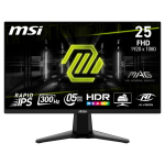 62,2 cm (24.5") 1920 x 1080 Pixel MSI 9S6-3BC21M-021 16:9 Full HD Rapid IPS 0,5 ms 300 Hz HDR DisplayPort HDMI VESA