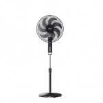 Midea MFS402M0BPK | Stand Fan | 50 W | Diameter 40 cm | Number of speeds 3 | Oscillation | Black