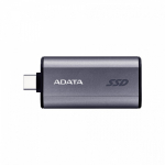 ADATA SC750 - SSD - 1 TB - external (portable) - USB 3.2 Gen 2 (USB-C connector) - black titanium - 1050/1000 MB/s