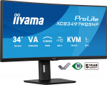 iiyama ProLite XCB3497WQSNP-B1 computer monitor 86.4 cm (34") 3440 x 1440 pixels UltraWide Quad HD LED Black