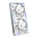 240mm NZXT F-Serie F240X RGB L&uuml;fter Single White RF-U24PN-W1