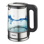 Mesko | Kettle | MS 1301b | Electric | 1850 W | 1.7 L | Glass | 360&deg; rotational base | Black