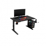 Genesis Gaming Desk | Holm 120 Modular | Black NDS-2248
