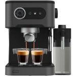 Cecotec Coffee machine | Power Espresso 20 Pro Latte | Pump pressure 20 bar | Built-in milk frother | Semi-automatic | Black | 1350 W