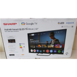 Renew. Sharp 32HF3865E 32" (81cm) QLED Full HD Google TV | Renew. | Sharp 32HF3865E | 32 | Smart TV | Google TV | DAMAGED PACKAGING