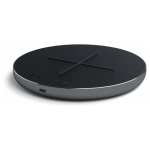 Aluminum PD & QC Wireless Charger space gray
