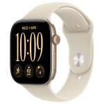 Apple Watch S12 Aluminium Cellular 42mm Lichtgold (Sportarmband sand) S/M