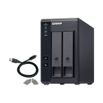 QNAP TR-002 2 Bay USB Type-C Direct Attached Storage with Hardware RAID