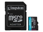 KINGSTON 512GB microSDXC Canvas Go Plus Gen4 200MB/s A2 U3 V30 Card + Adapter