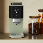 Krups Coffee Maker | SA401LE0 Crush | Pump pressure 15 bar | Automatic | Black/Green | 1370 W