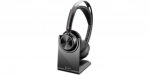 HP Poly Voyager Focus 2-M USB-C-C Headset USB-C/A Adapter Charging Stand