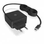 ICY BOX IB-PS101-PD Universal Notebook Netzteil USB-C 65W 1.5m Kabel