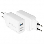 GoodConnections Charger 65W 3-Port 2xUSB-C/USB-A QC3.0 Wei&szlig;