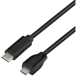 USB-C > Micro-USB (ST-ST) 1m LogiLink Black