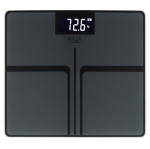 Bathroom scale ADLER AD 8194s STRIPES rechargeable USB-C Black