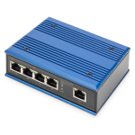 DIGITUS 5-Port Gigabit Industrie Switch Unmanaged + 1 RJ45 Uplink