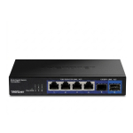TRENDnet TEG-S5061 6-Port Switch, 2.5G Unmanaged Switch mit 10G SFP+ Port