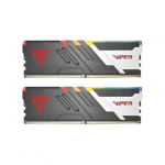 64 GB Patriot DIMM 6000 (2x 32 GB) Dual-Kit (schwarz, PVVR564G600C30K, Viper Venom RGB, INTEL XMP, AMD EXPO)