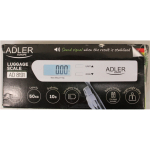 Renew. Adler Travel Luggage Scale | AD 8191 | Maximum weight (capacity) 50 kg | Accuracy 10 g | Grey | DAMAGED PACKAGING