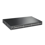 TP-Link JetStream 48-Port Gigabit and 4-Port 10GE SFP+ L2+ Managed Switch with 48-Port PoE+ WLONONWCRU989