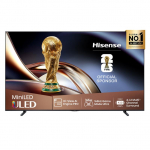 Hisense U8Q, 100'', 4K UHD, ULED, Mini LED, must - Teler / 100U8Q