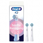Oral-B Aufsteckb&uuml;rsten iO Sanfte Reinigung 2er Ersatzb&uuml;rsten 373609