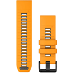 Garmin Ersatzarmband QuickFit 26mm Silikon Orange/Graphit