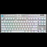LOGITECH G915 X LIGHTSPEED Wireless Gaming Keyboard - WHITE - US INT'L - 2.4GHZ/BT - EMEA28i-935 - TACTILE