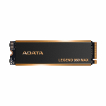 ADATA Legend 960 MAX - SSD - 1 TB - internal - M.2 2280 - PCIe 4.0 x4 (NVMe) - 256-bit AES - integrated heatsink - 7400 MBps (read) / 6000 MBps (write)