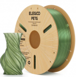 ELEGOO PETG Translucent Filament 1.75mm Colored 1KG - Translucent Olive Green