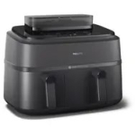 Philips 5000 series NA550/00 fryer Double 9 L Stand-alone 2750 W Hot air fryer Black