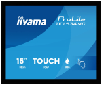 iiyama ProLite TF1534MC-B8X computer monitor 38.1 cm (15") 1024 x 768 pixels XGA LED Touchscreen Black