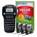 DYMO LabelManager 160 Starter Set m. 3 D1-B&auml;nder 12mm Qwertz