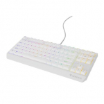 Genesis | THOR 230 | Mechanical Gaming Keyboard | Wired | US | Outemu Brown | White