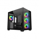 Cooler Master PC case Elite 681 Panoramic 270&deg; tempered glass black